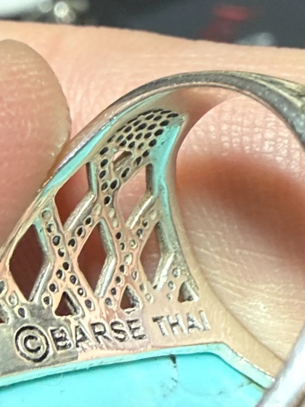 Barse sterling silver Turquoise ring